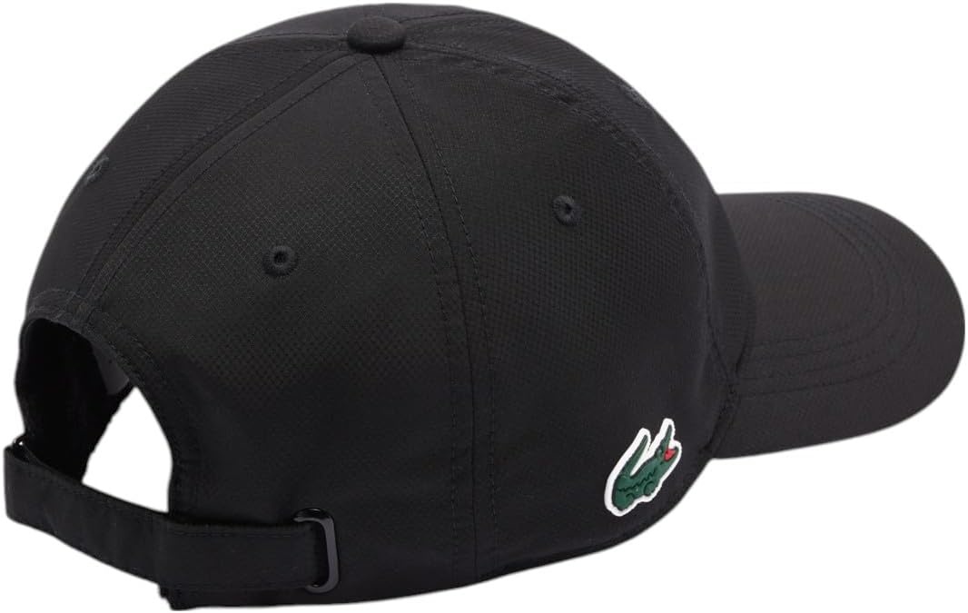 image:imageLacoste Lightweight Diamond Taffeta Sport CapBlack