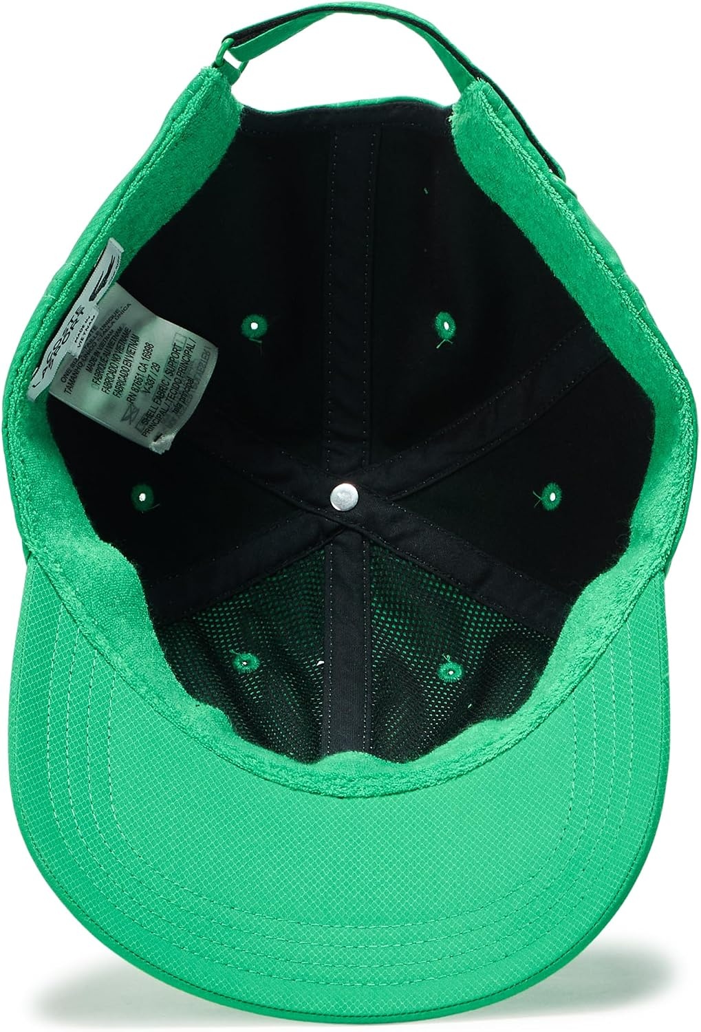 image:imageLacoste Lightweight Diamond Taffeta Sport CapGreen