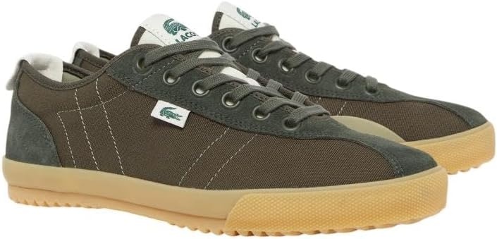 image:imageLacoste Mens Backslam SneakerKhaki Gum
