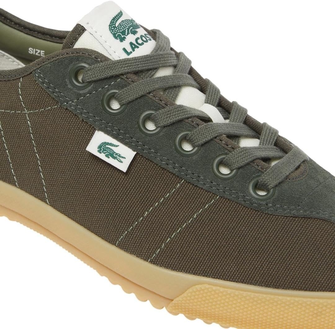 image:imageLacoste Mens Backslam SneakerKhaki Gum