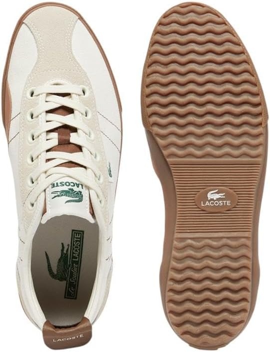 image:imageLacoste Mens Backslam SneakerOff White Dark Gum