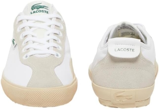 image:imageLacoste Mens Backslam SneakerWhite Light Tan