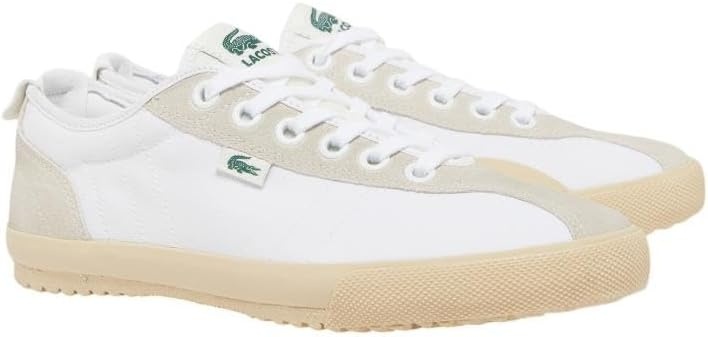 image:imageLacoste Mens Backslam SneakerWhite Light Tan