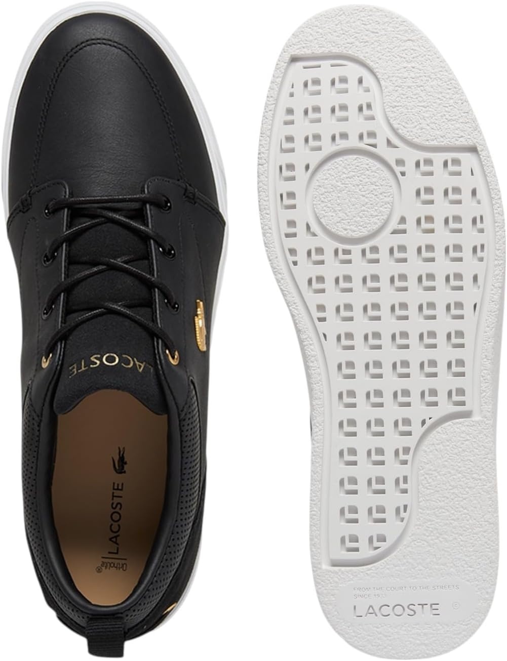 image:imageLacoste Mens Bayliss SneakersBlack White