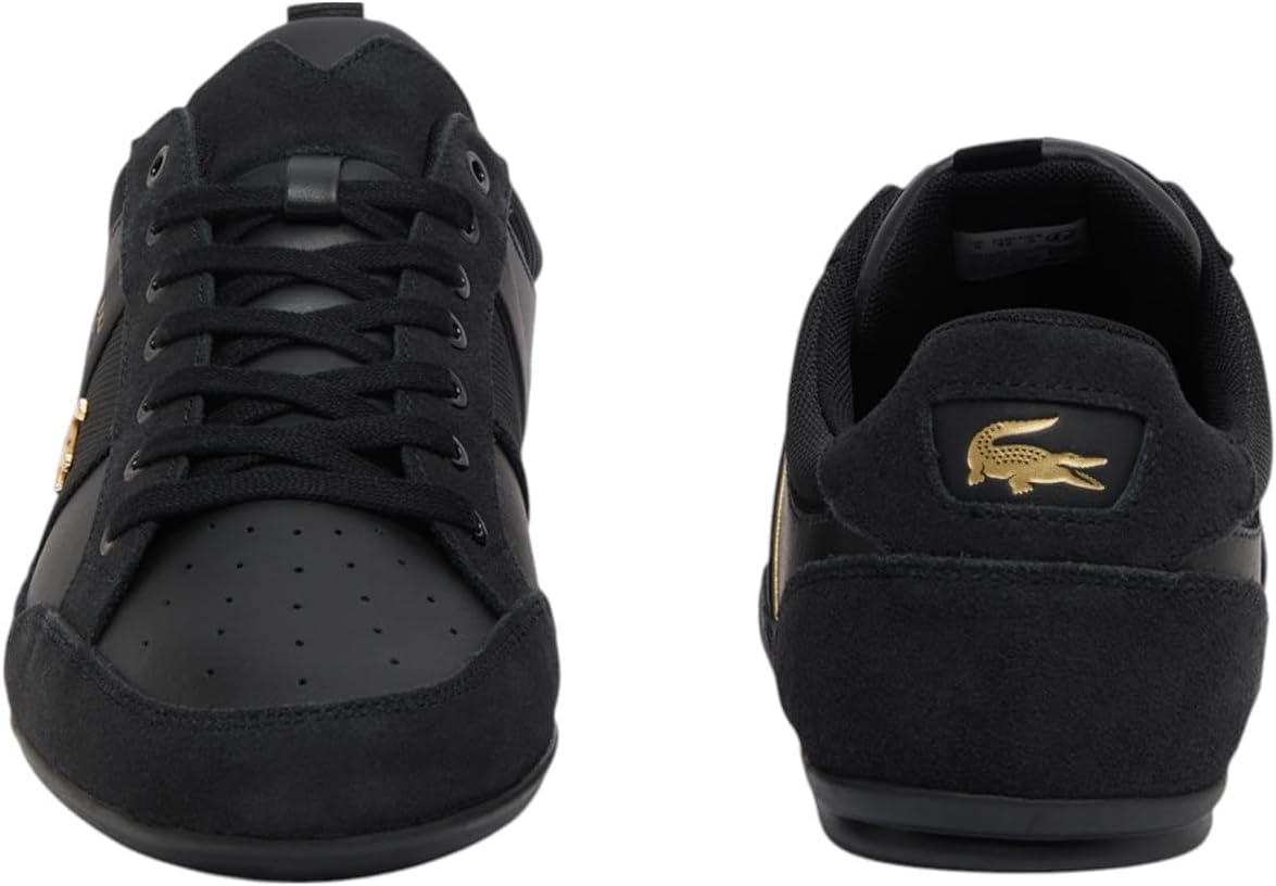 image:imageLacoste Mens Chaymon SneakersBlack Gold