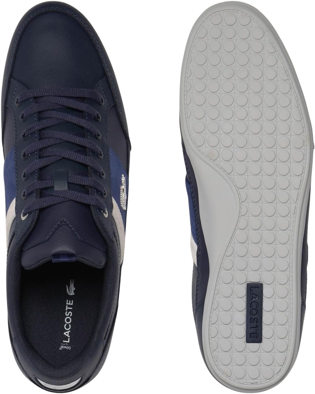 image:imageLacoste Mens Chaymon SneakersNavyWhiteNavy