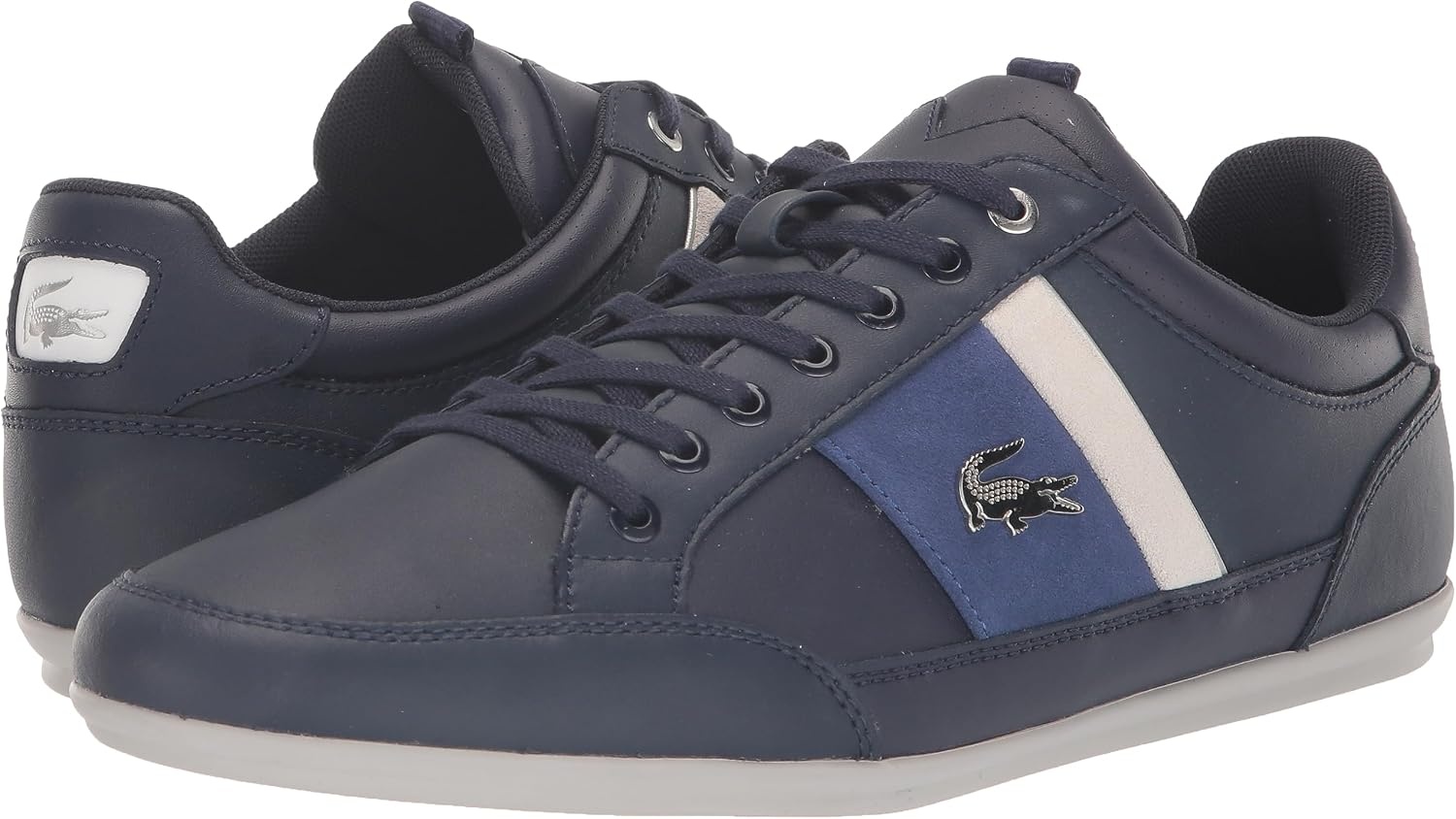 image:imageLacoste Mens Chaymon SneakersNavyWhiteNavy