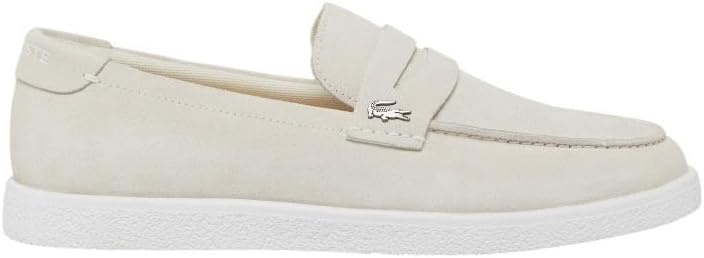 image:imageLacoste Mens Cochet Suede Slip OnsOff WhiteWhite