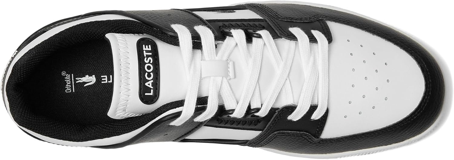image:imageLacoste Mens Court Cage SneakersBlackWhite