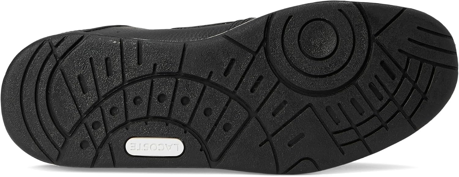 image:imageLacoste Mens Court Cage SneakersBlackWhite