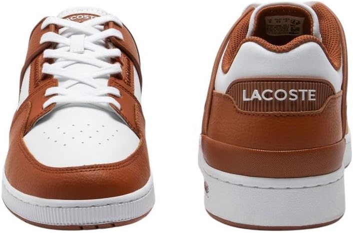 image:imageLacoste Mens Court Cage SneakersBrown White