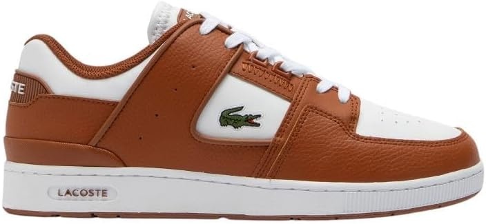 image:imageLacoste Mens Court Cage SneakersBrown White