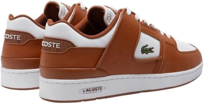 image:imageLacoste Mens Court Cage SneakersBrown White