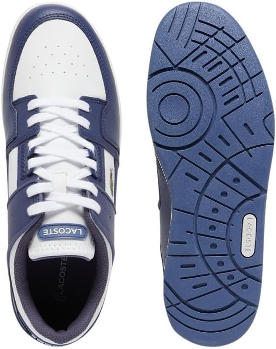 image:imageLacoste Mens Court Cage SneakersDark Blue White