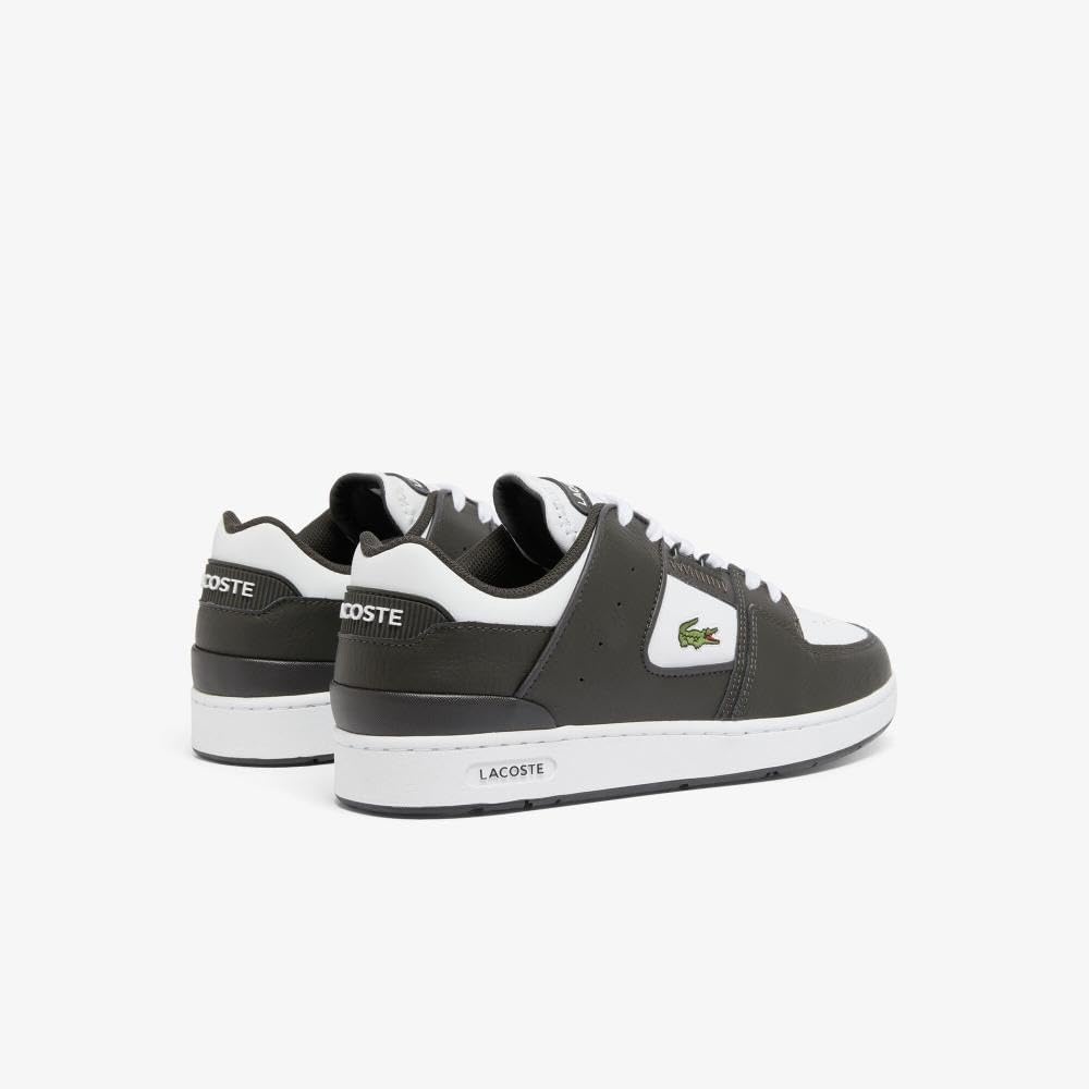 image:imageLacoste Mens Court Cage SneakersDark GreenWhite