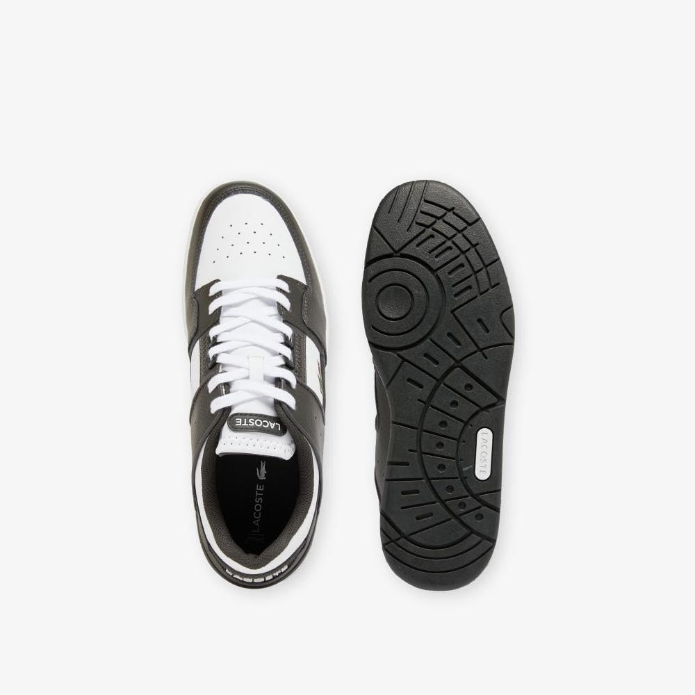 image:imageLacoste Mens Court Cage SneakersDark GreenWhite