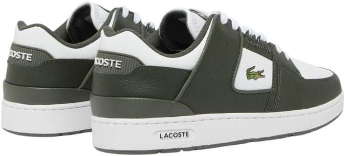 image:imageLacoste Mens Court Cage SneakersKhaki White