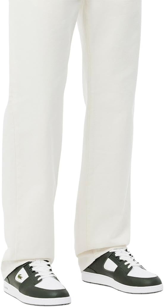 image:imageLacoste Mens Court Cage SneakersKhaki White