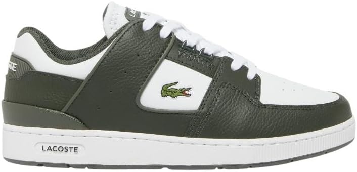 image:imageLacoste Mens Court Cage SneakersKhaki White