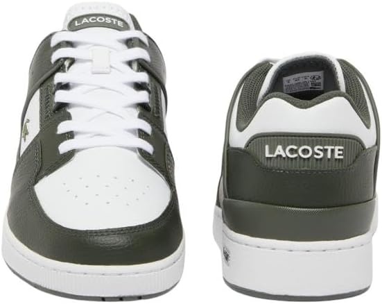 image:imageLacoste Mens Court Cage SneakersKhaki White