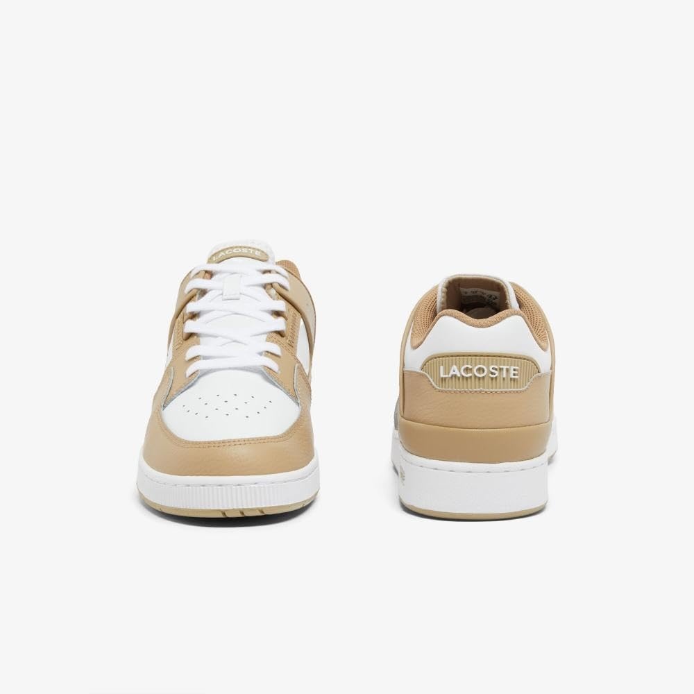 image:imageLacoste Mens Court Cage SneakersLight BrownWhite