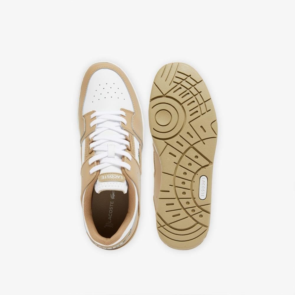 image:imageLacoste Mens Court Cage SneakersLight BrownWhite