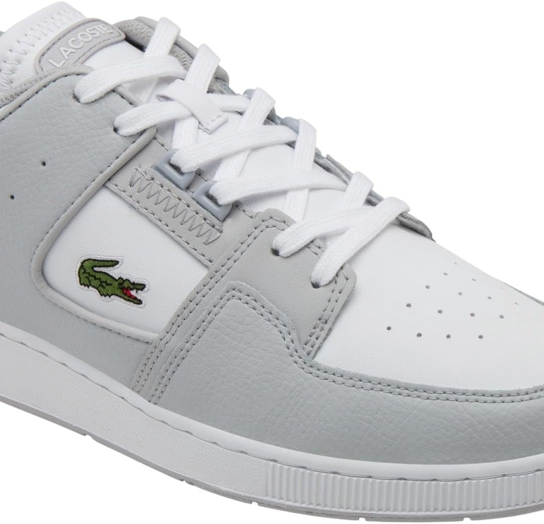 image:imageLacoste Mens Court Cage SneakersLight Gray White