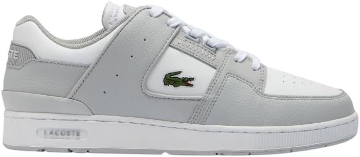 image:imageLacoste Mens Court Cage SneakersLight Gray White
