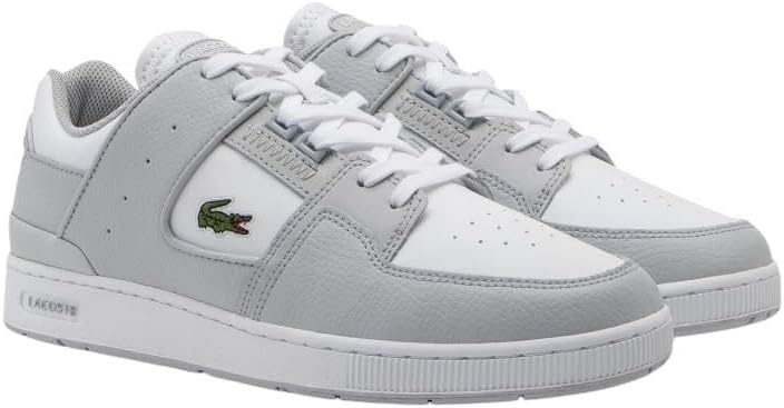 image:imageLacoste Mens Court Cage SneakersLight Gray White