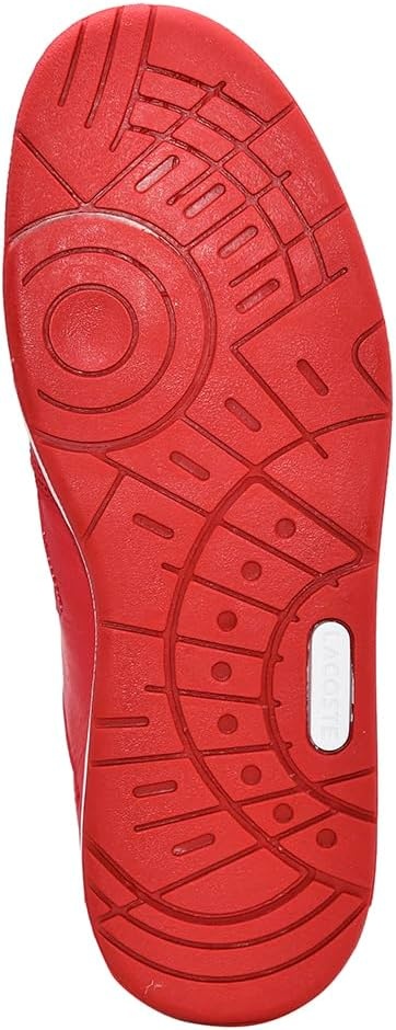 image:imageLacoste Mens Court Cage SneakersRedWhite