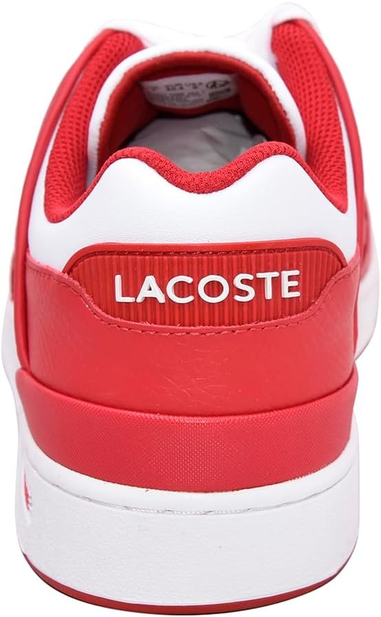 image:imageLacoste Mens Court Cage SneakersRedWhite