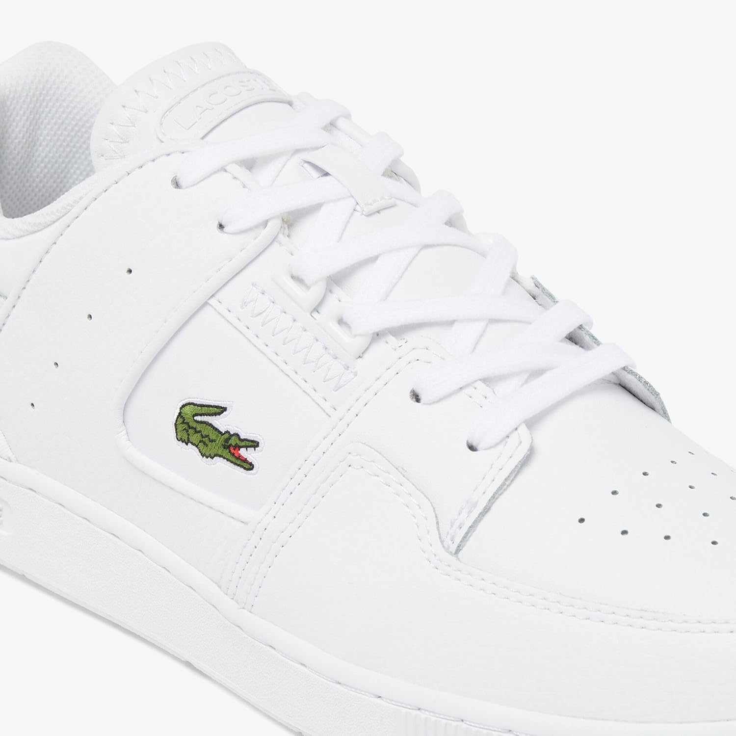 image:imageLacoste Mens Court Cage SneakersWhiteWhite