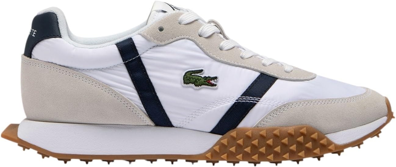 image:imageLacoste Mens LSpin Evo SneakerWhite Navy