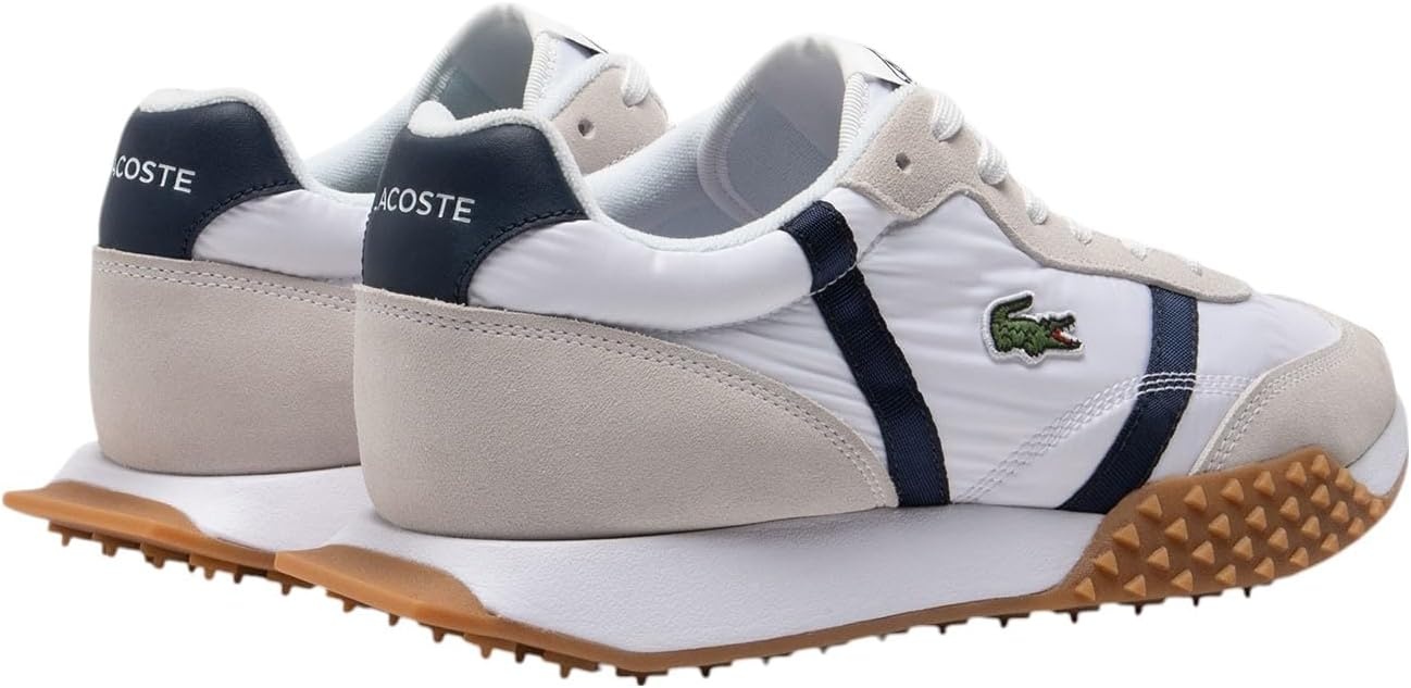 image:imageLacoste Mens LSpin Evo SneakerWhite Navy