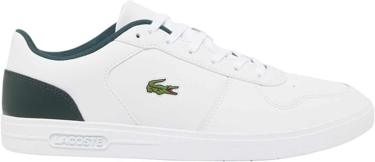 image:imageLacoste Mens Mens TBase SneakersWhite Dark Green