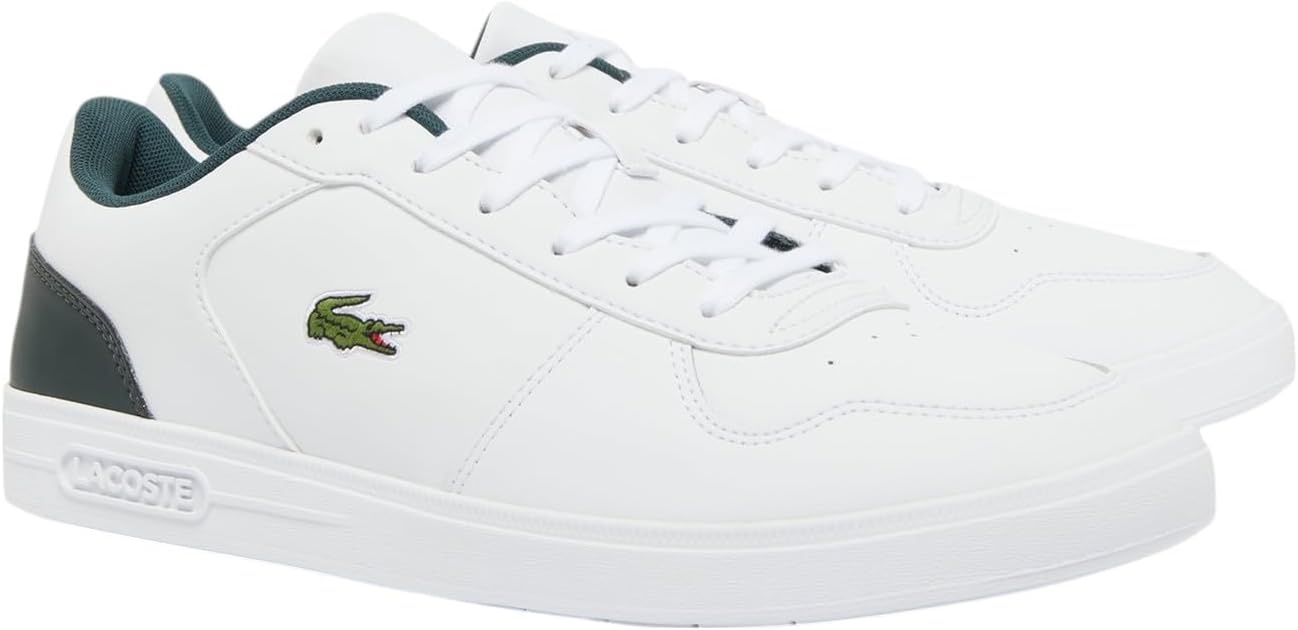 image:imageLacoste Mens Mens TBase SneakersWhite Dark Green
