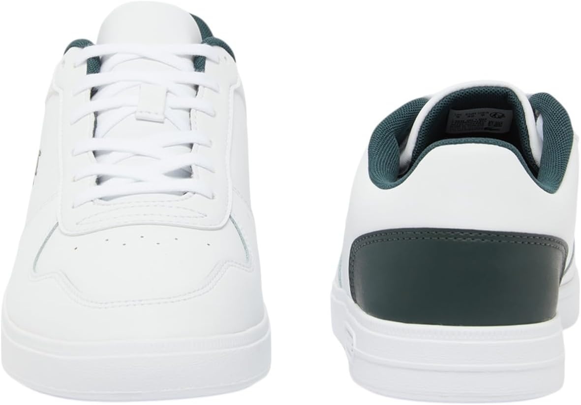 image:imageLacoste Mens Mens TBase SneakersWhite Dark Green