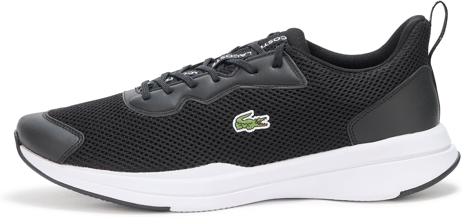 image:imageLacoste Mens Neo Run Base SneakerBlackWhite