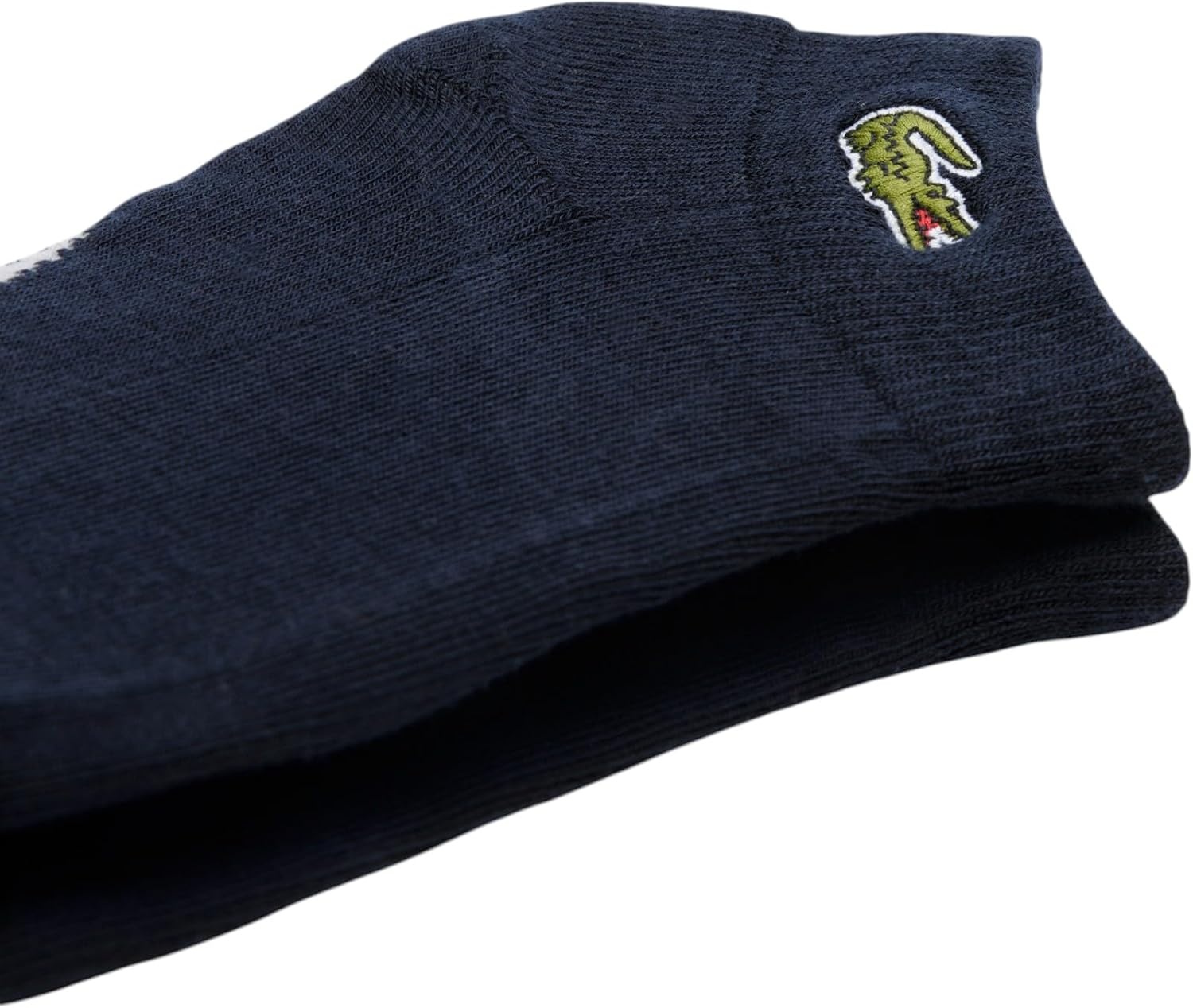 image:imageLacoste Mens Performance Graphic Ankle SocksNavy Blue Grey Chine