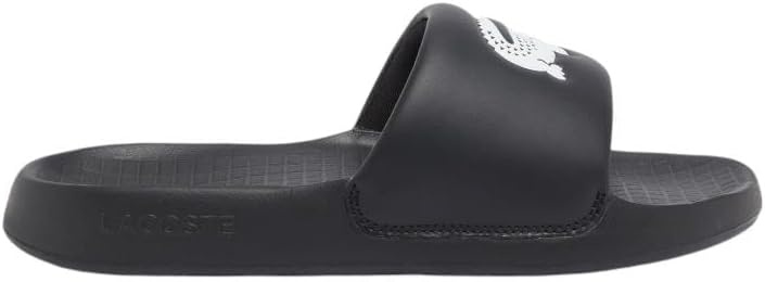 image:imageLacoste Mens Serve Slide 10 SandalsBlack White Croc