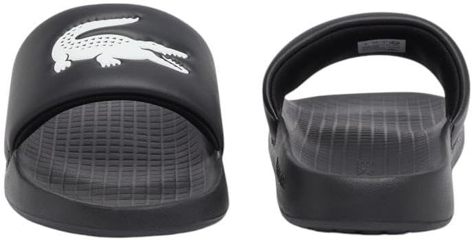 image:imageLacoste Mens Serve Slide 10 SandalsBlack White Croc