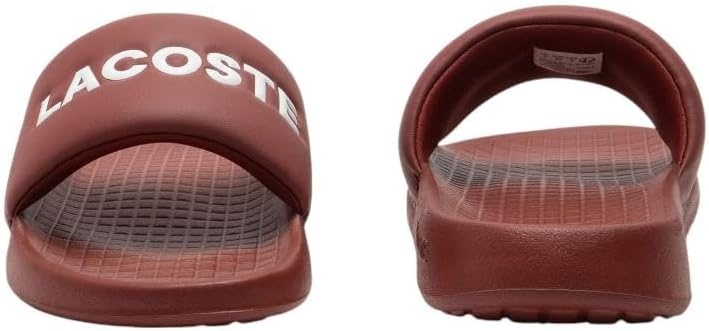 image:imageLacoste Mens Serve Slide 10 SandalsBurgundy White