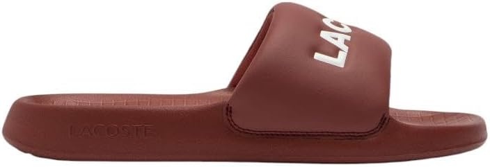 image:imageLacoste Mens Serve Slide 10 SandalsBurgundy White
