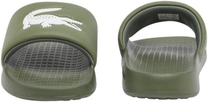 image:imageLacoste Mens Serve Slide 10 SandalsKhaki White Croc