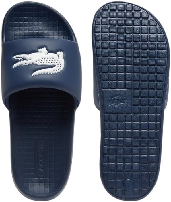 image:imageLacoste Mens Serve Slide 10 SandalsNavy White Croc