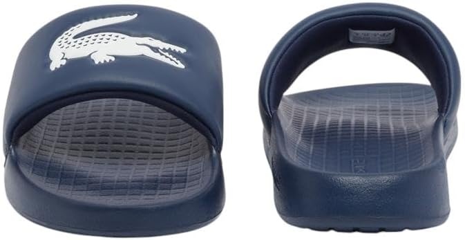 image:imageLacoste Mens Serve Slide 10 SandalsNavy White Croc