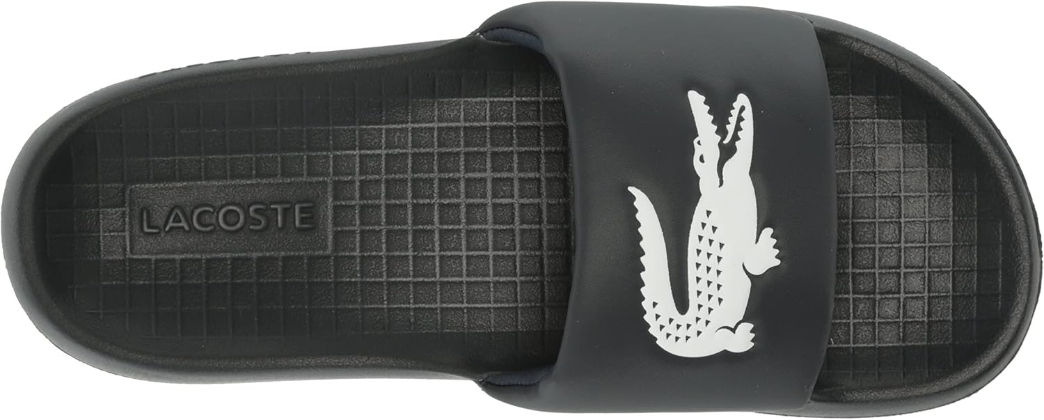 image:imageLacoste Mens Serve Slide 10 SandalsNavy BlueWhite