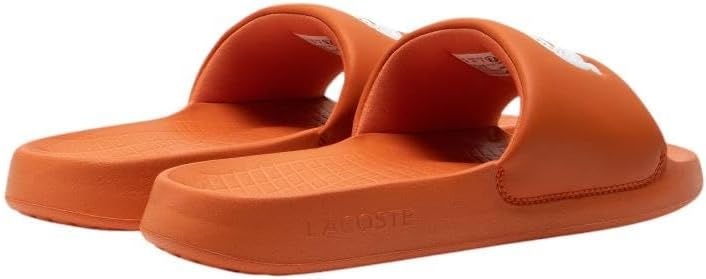 image:imageLacoste Mens Serve Slide 10 SandalsOrangeWhite