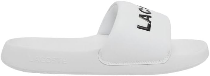 image:imageLacoste Mens Serve Slide 10 SandalsWhite Black