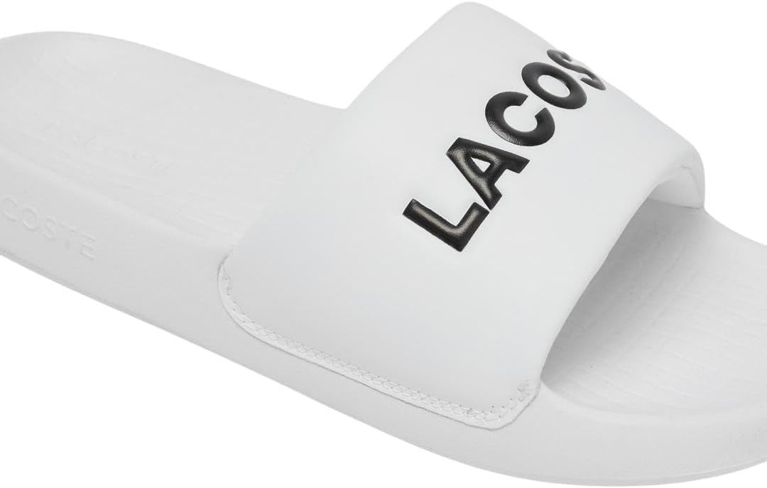 image:imageLacoste Mens Serve Slide 10 SandalsWhite Black